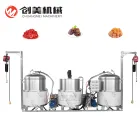 Big Capacity Industrial Vacuum Sugar Dipping Pot - Sugar Boiling Unit - foodmachtech
